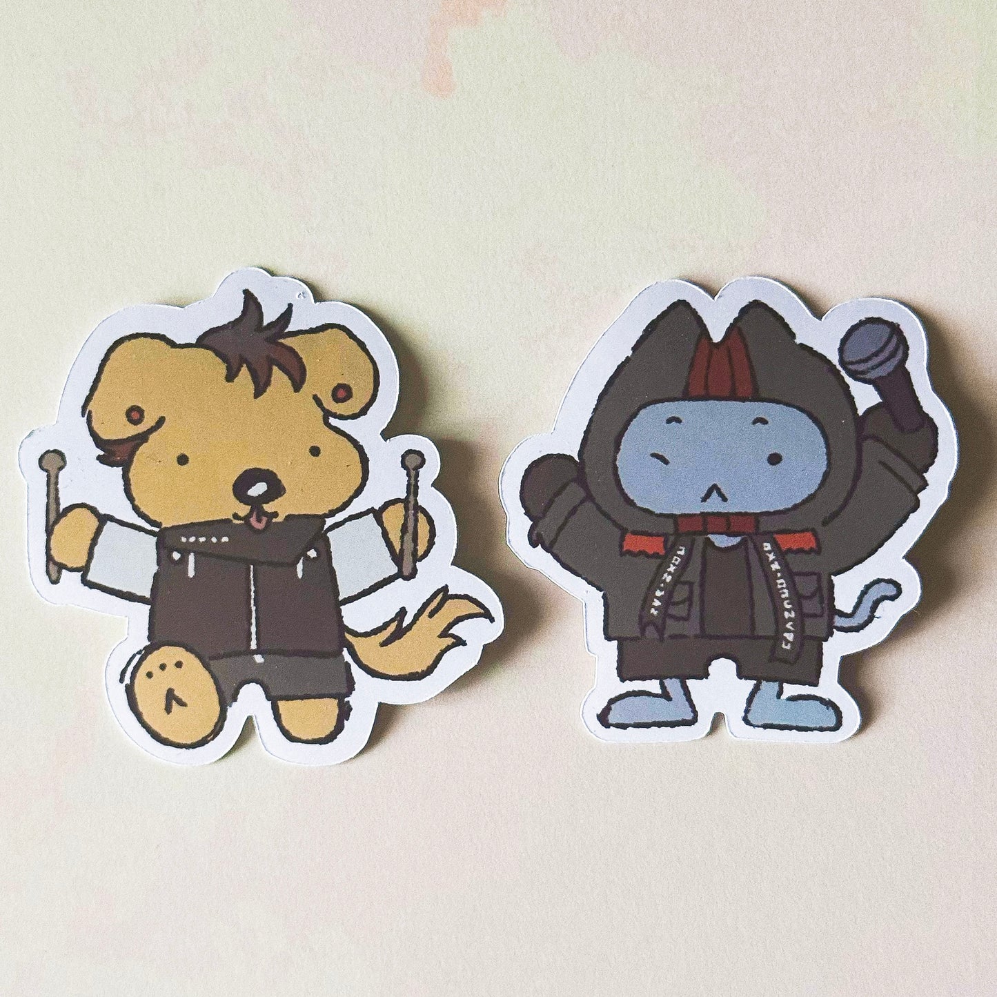 Twenty one pilots chibi glossy stickers