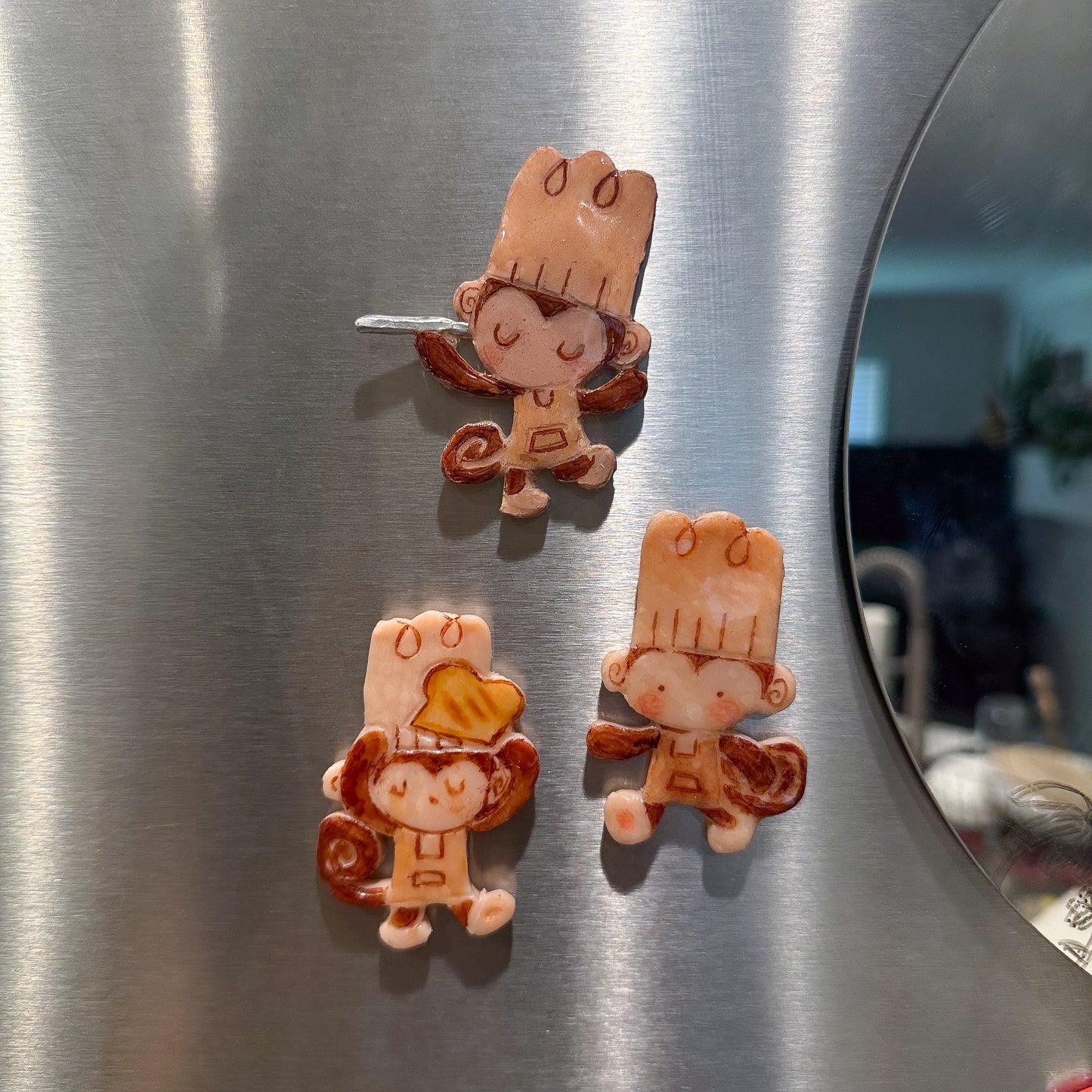 Monkey Chef Magnets