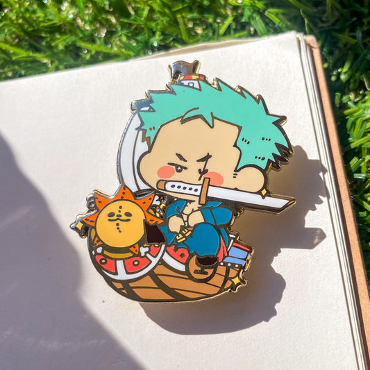 Anime Pirates - Zro Enamel Pin