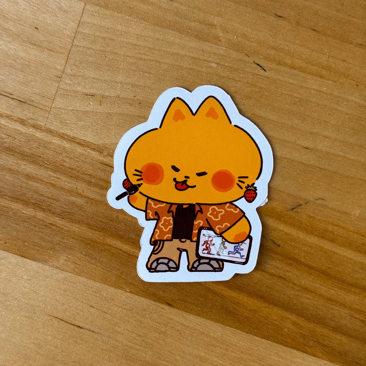 Artist majors as Cats - Stickers