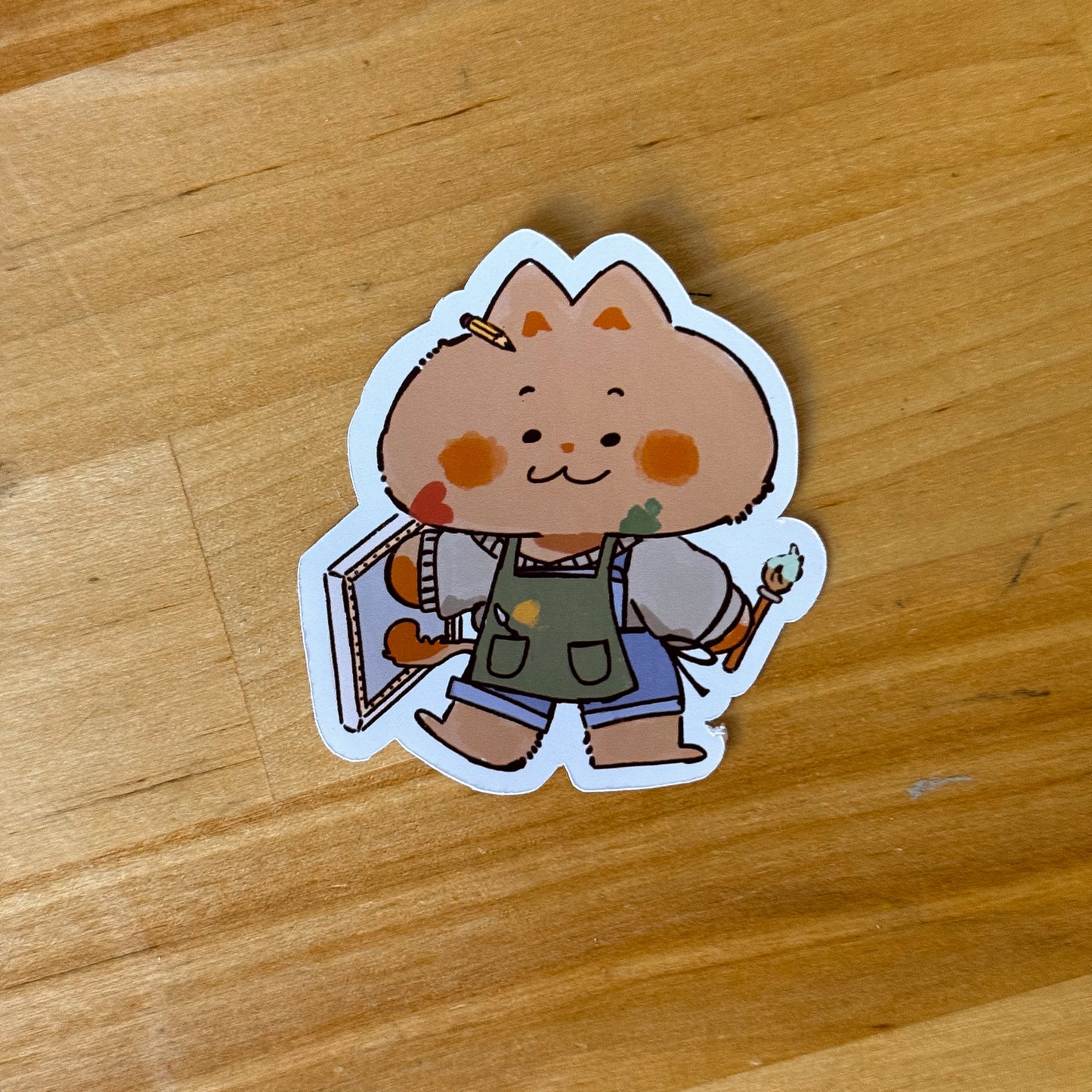 Artist majors as Cats - Stickers