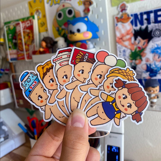 Sonny x Japanese Dessert Matte Sticker Pack