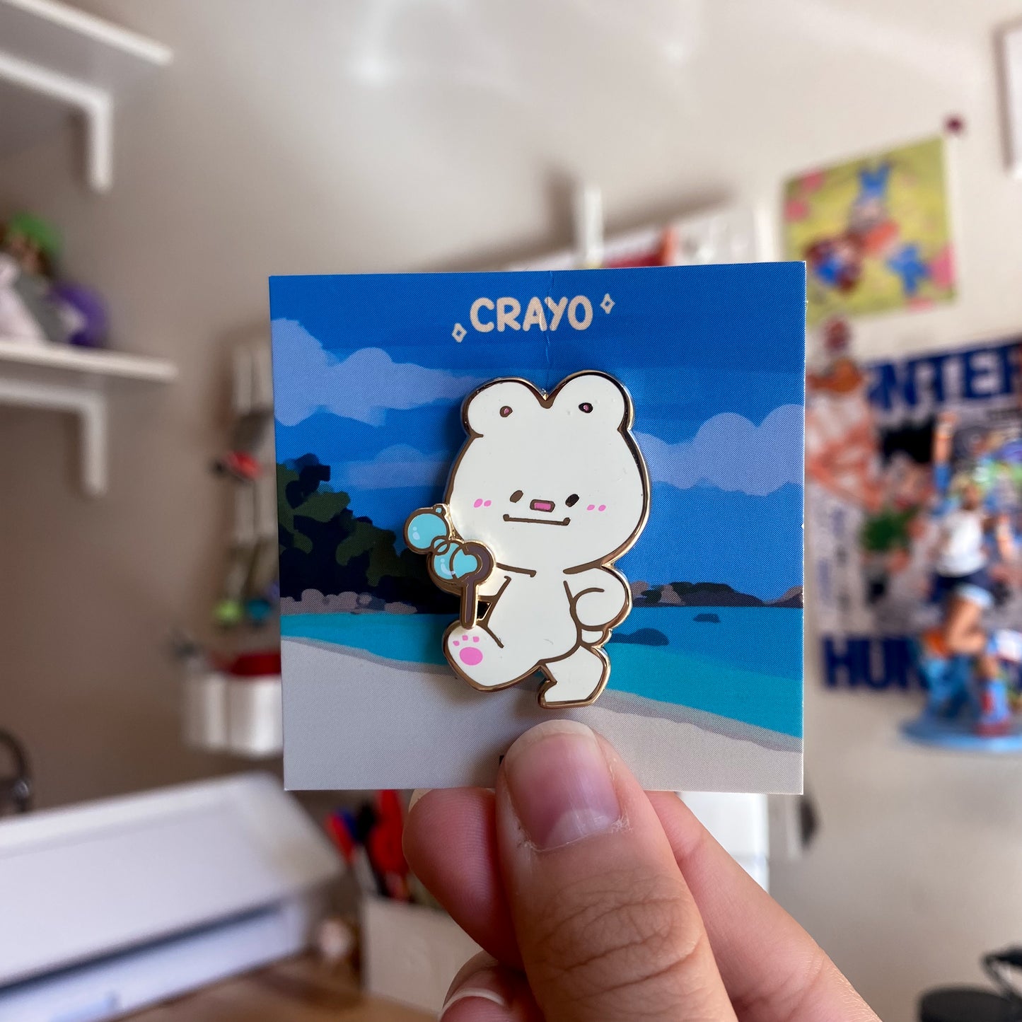 QSMP Cucurucho Chibi Enamel Pin