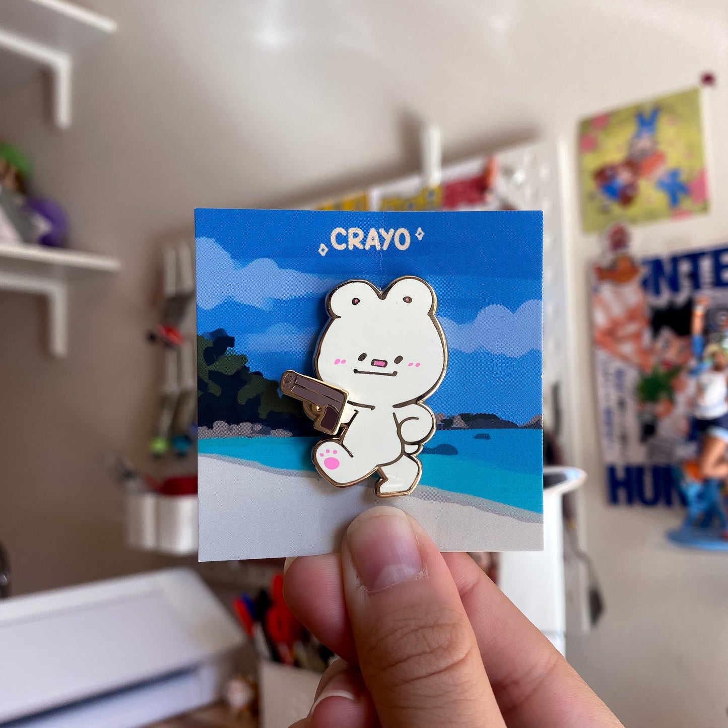 QSMP Cucurucho Chibi Enamel Pin