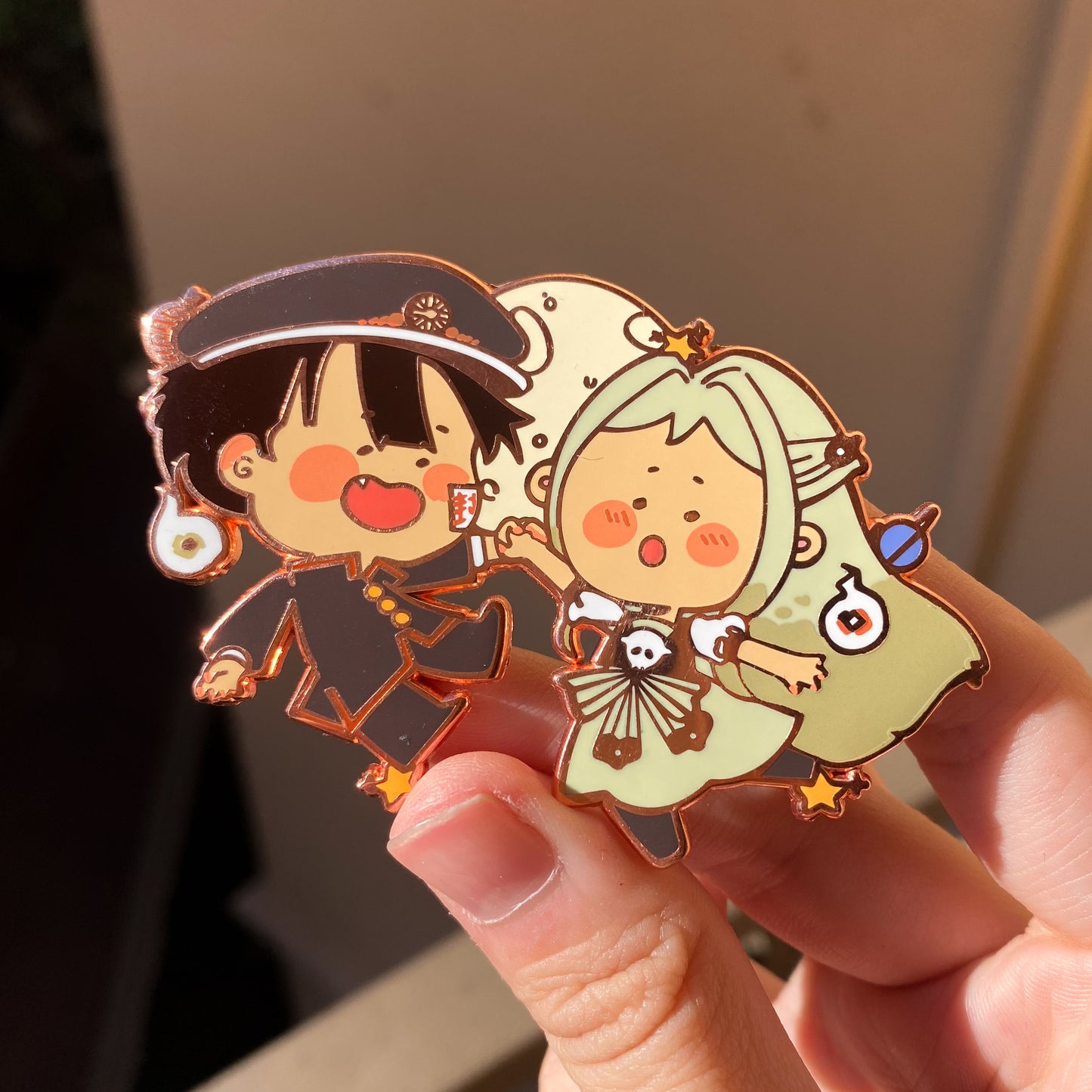 TBHK Planet & Stars Chibi Enamel Pin