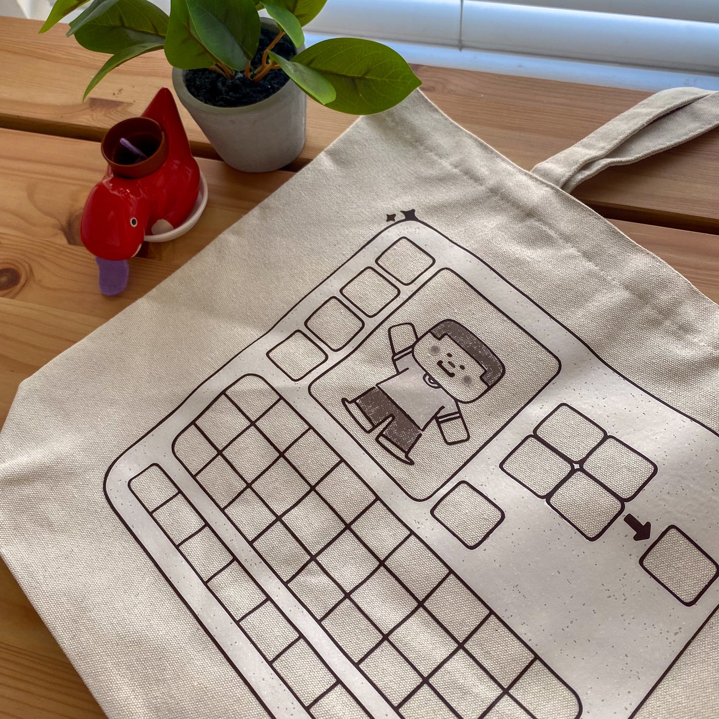 Minecraft Inventory Tote Bag