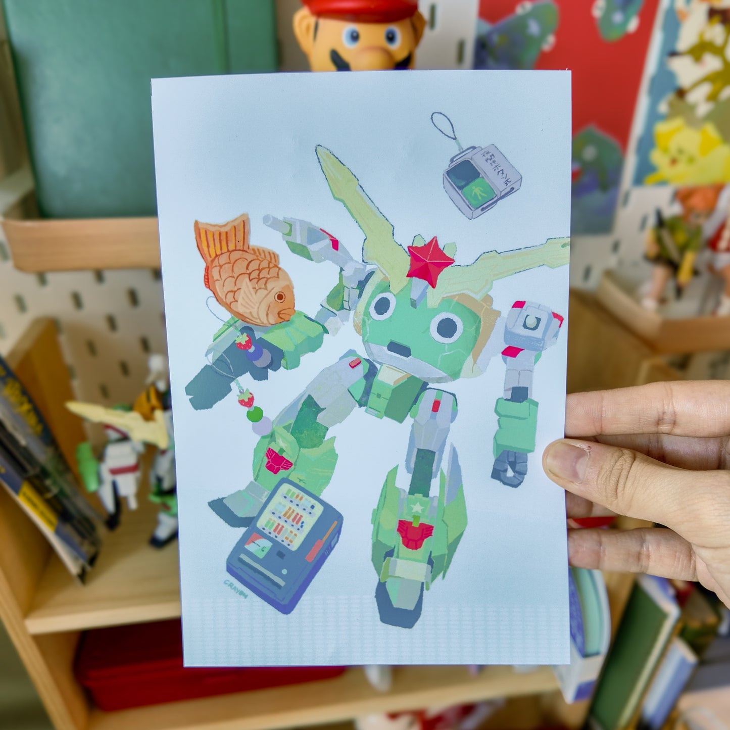 Sergeant Frog Gunzo poster print