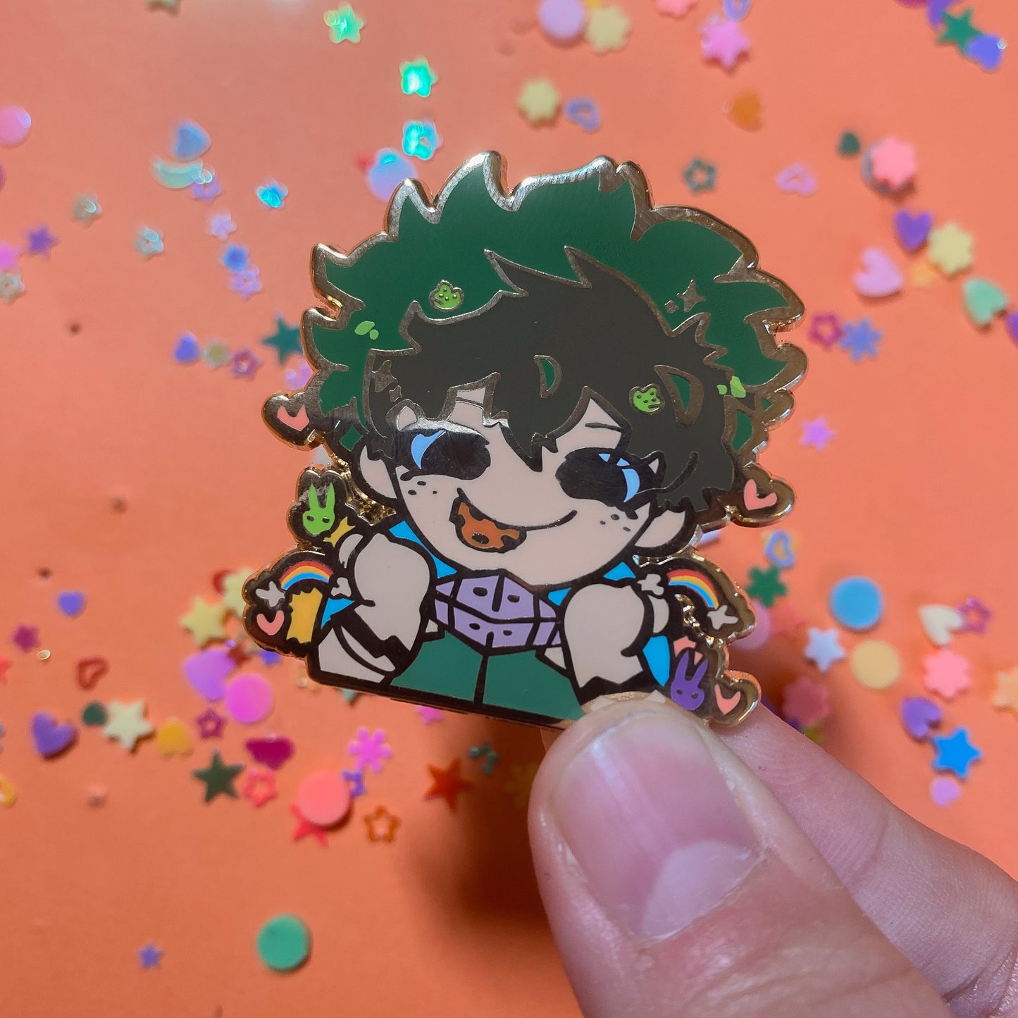 MHA Deku Enamel Pin