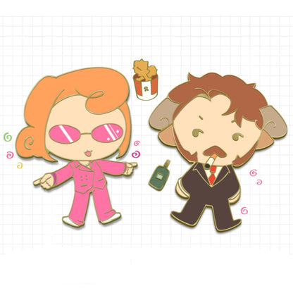 Katie B & Schaltt pin