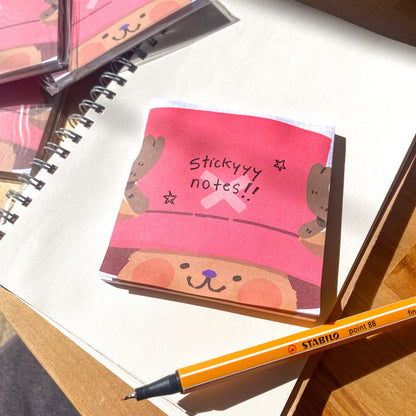 Chopper hat Sticky Notes, Memo Pads, Note Pads
