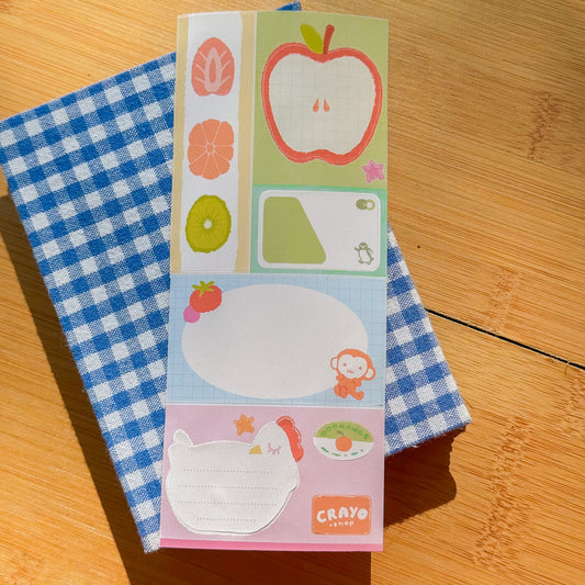 Cute Label Sticker Sheet