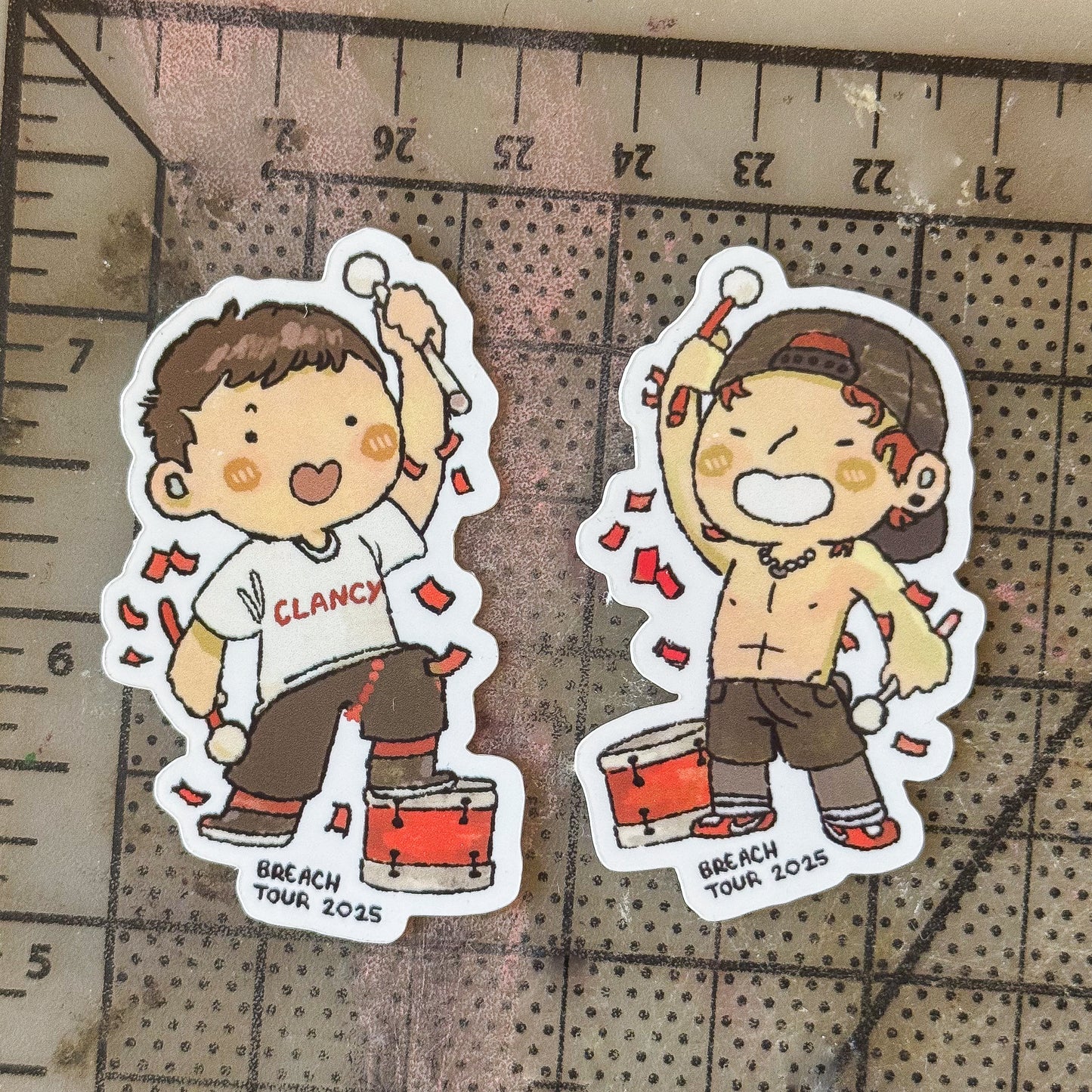 Twenty one pilots Trees Confetti Sticker