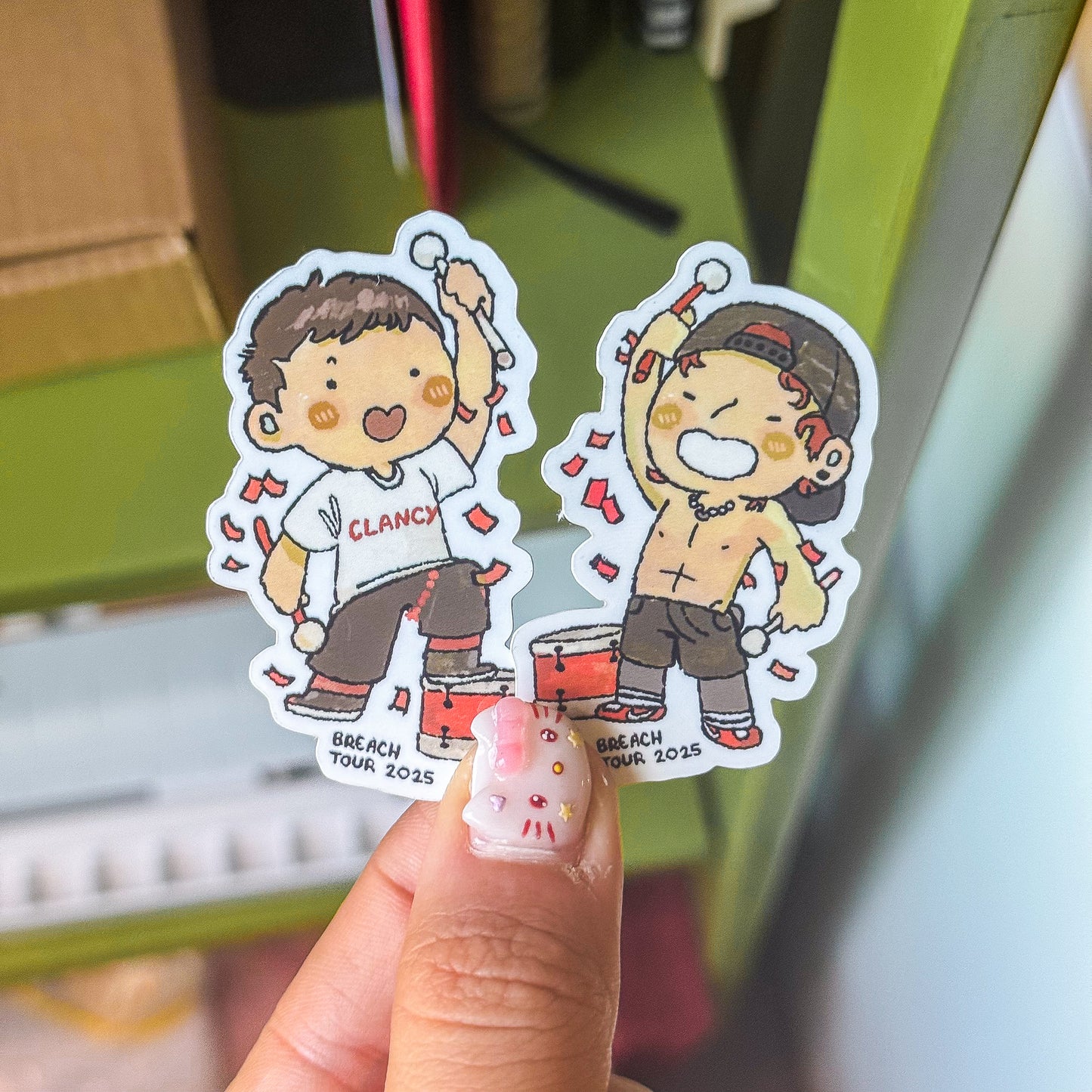 Twenty one pilots Trees Confetti Sticker