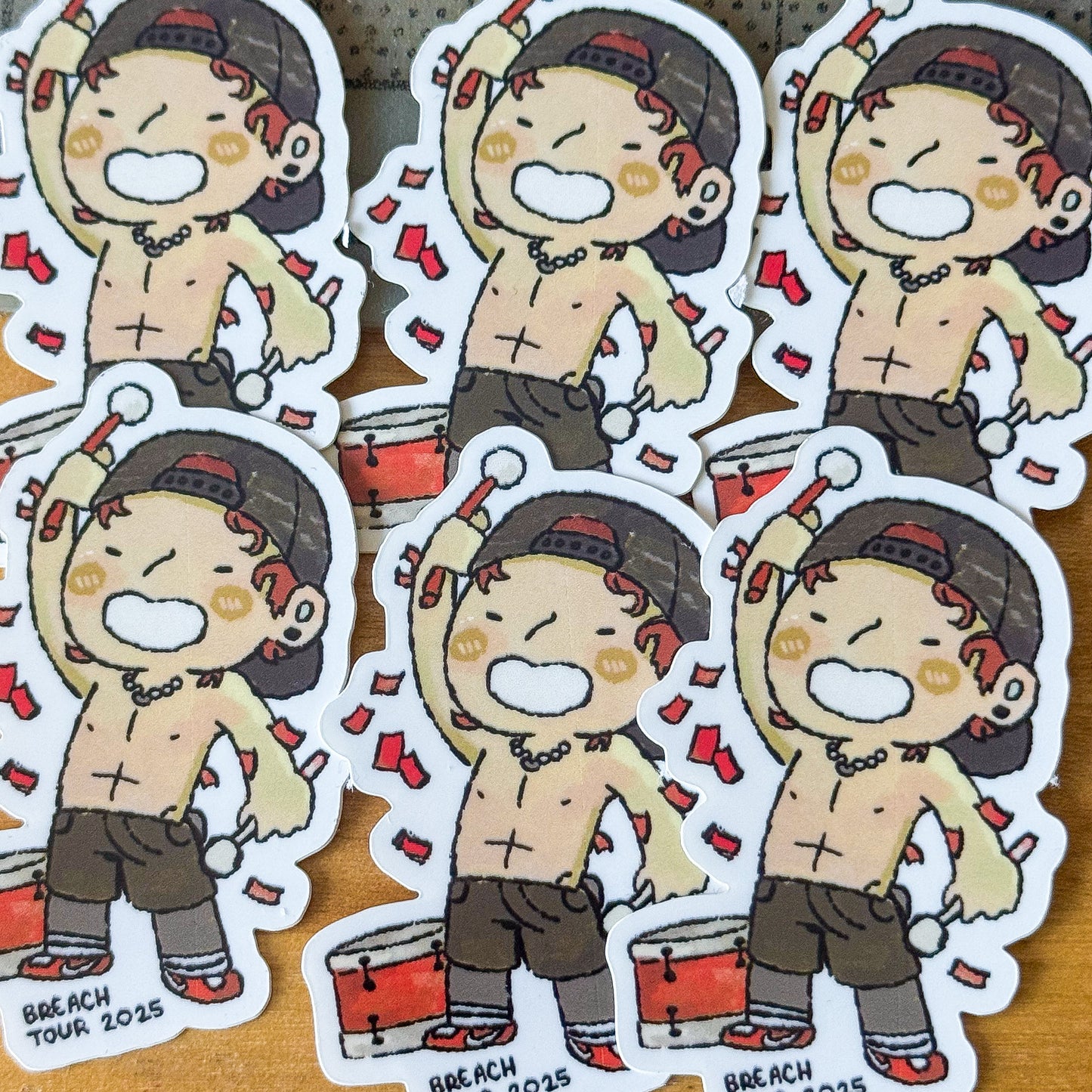 Twenty one pilots Trees Confetti Sticker