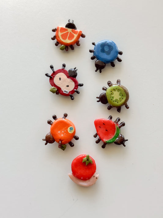 Fruit Bug Magnets