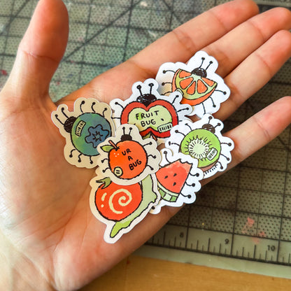 Fruit Bug Stickers