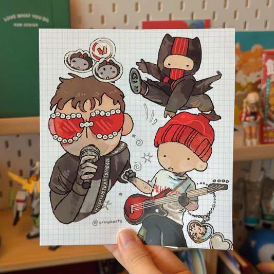 Twenty one Pilots Tyler - Print