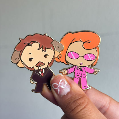 Katie B & Schaltt pin