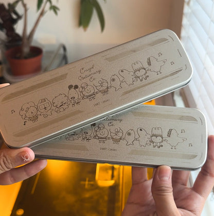 "Crayo's Stationery Co" Tin box