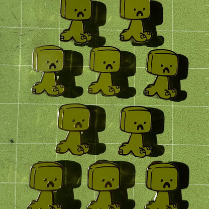minecraft blocks Enamel Pins