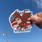 SODAAAA 🦅🥤eagle holo glossy sticker