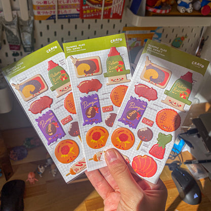 Puffy Mexican Mercado Candy & Treats - Sticker Sheets