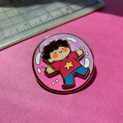 (B-GRADE) SU Spinner Enamel Pin!