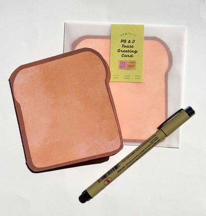 Toast greeting card