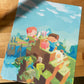 Minecraft chibi poster print