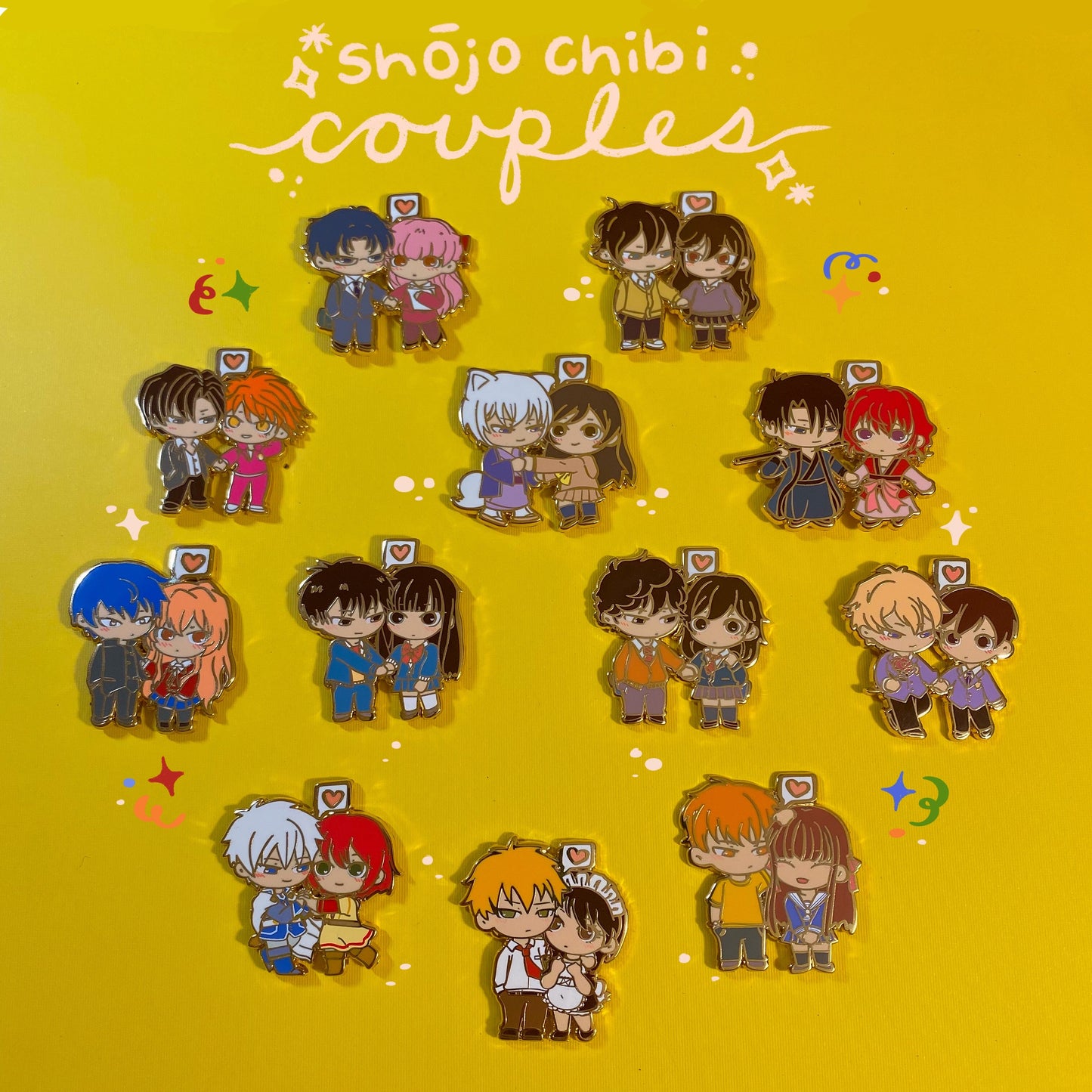 MaidSama Chibi Enamel Pin - Shoujo Series