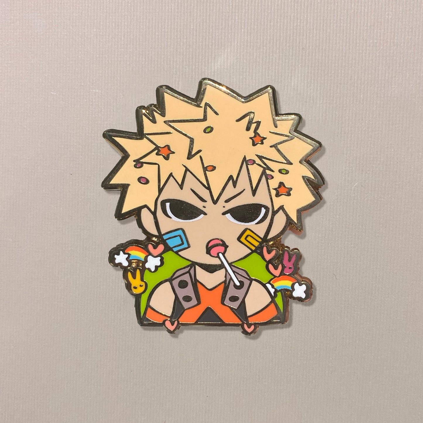 MHA Bakugo Enamel Pin