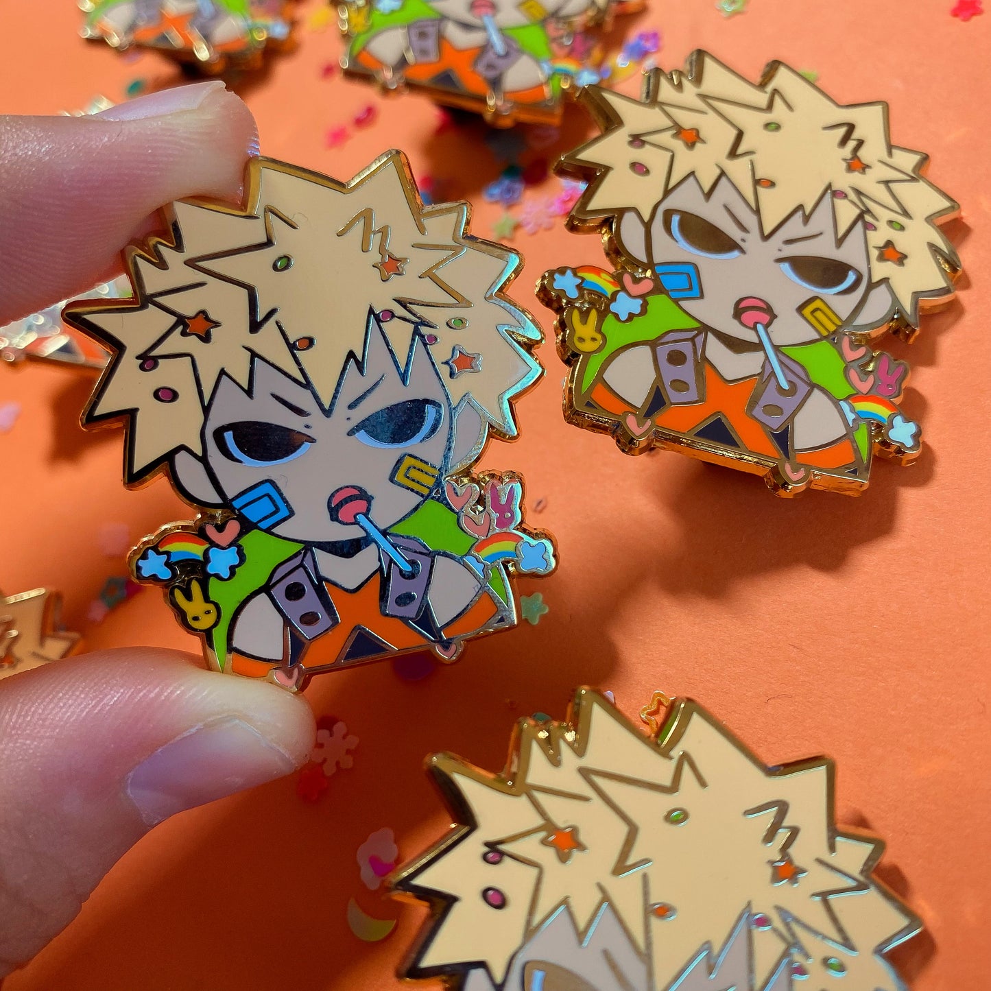 MHA Bakugo Enamel Pin