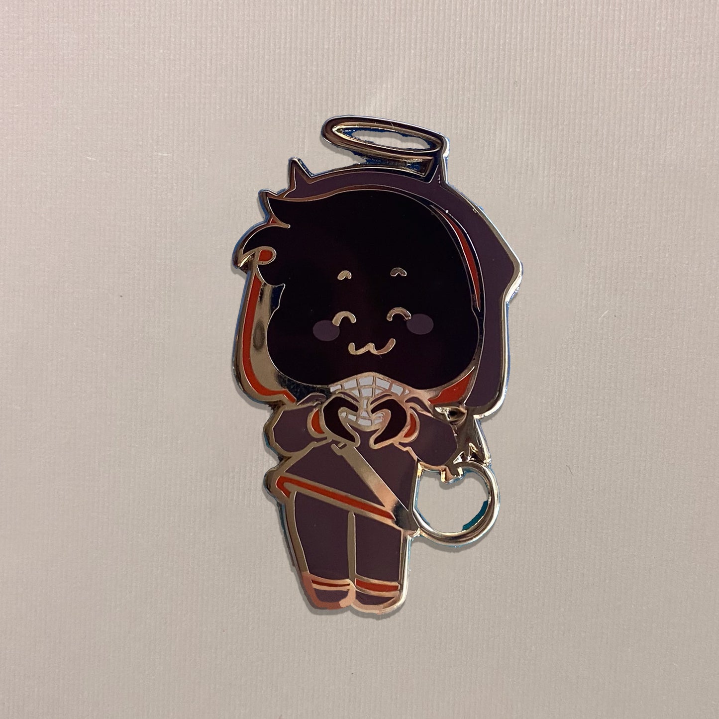 QSMP BBH Chibi Enamel Pin -Muffin Pin