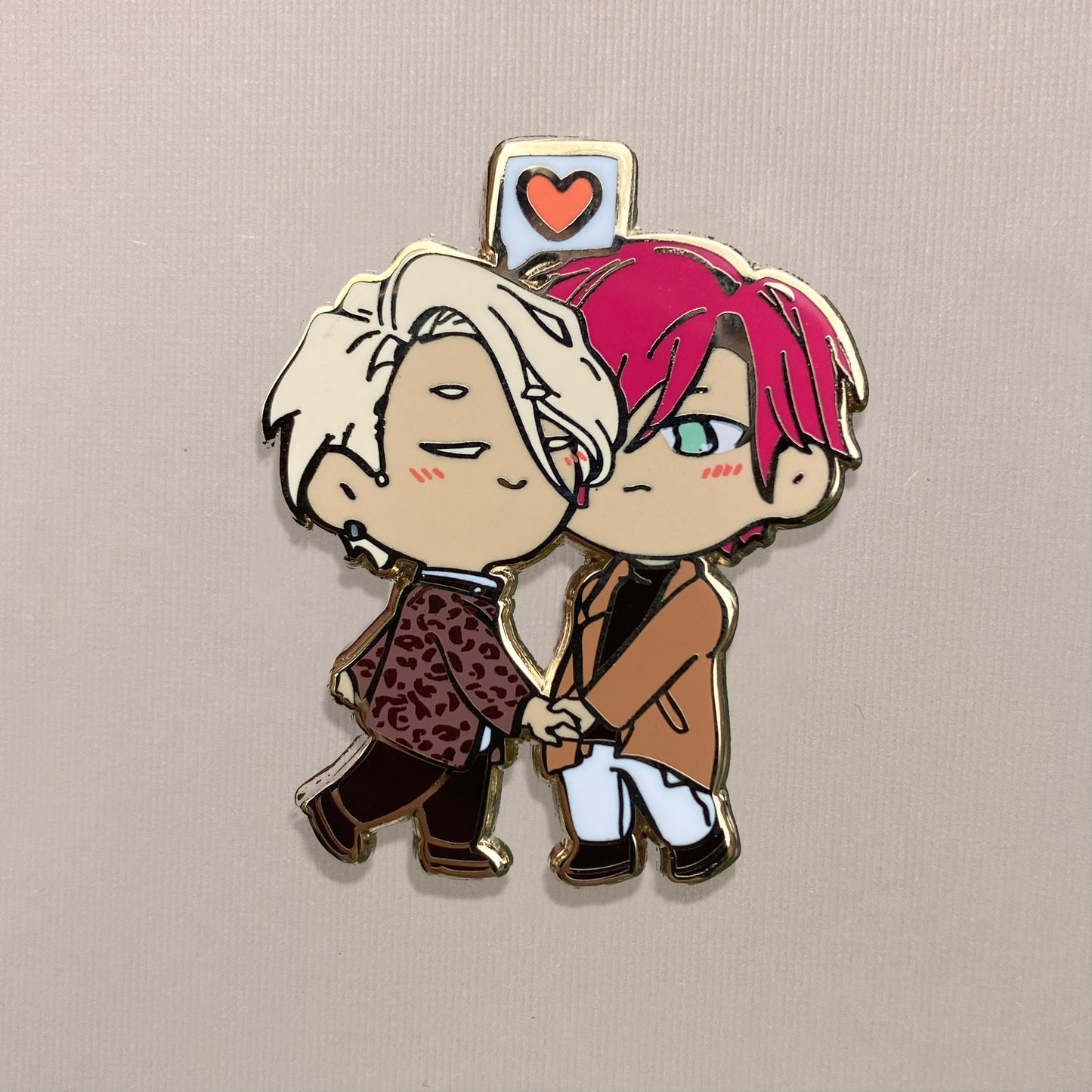 BL chibi Therapy G Enamel pin