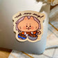 Mama Mew "Eat More Soup!" Glossy Laptop Stickers!