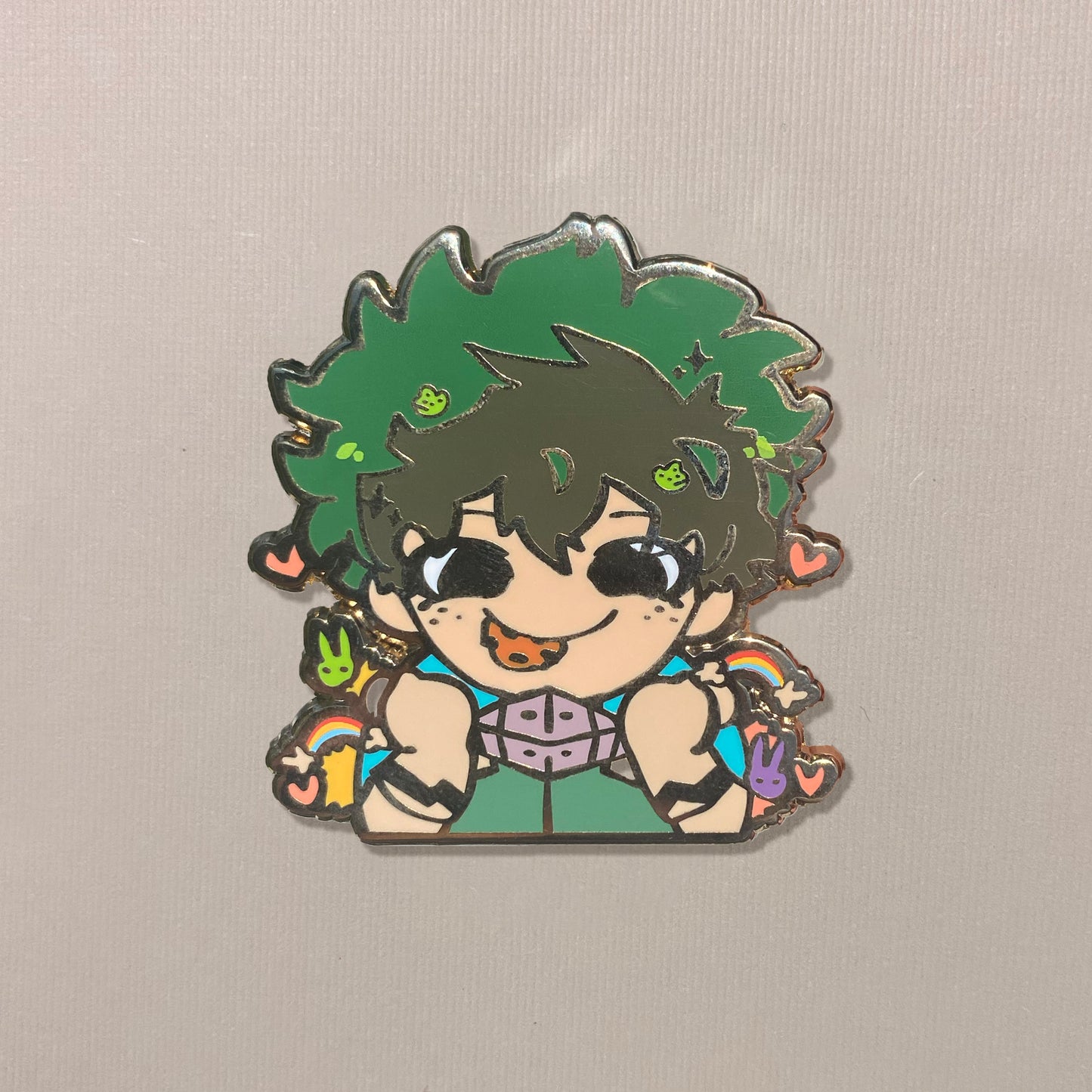 MHA Deku Enamel Pin