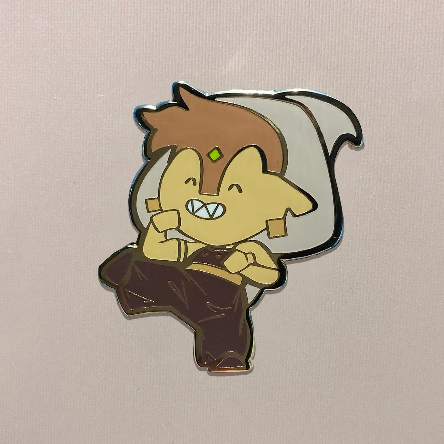 QSMP Foolish Chibi Enamel Pin