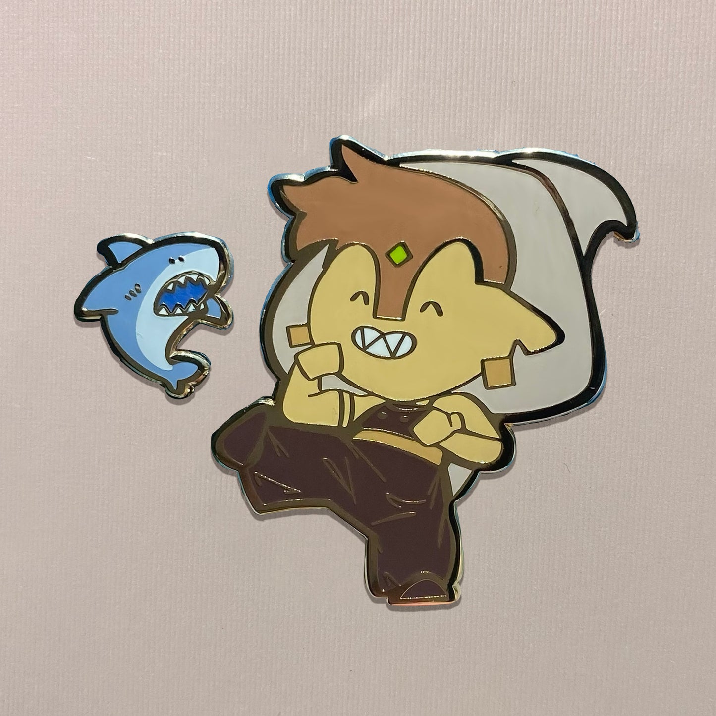 QSMP Foolish Chibi Enamel Pin