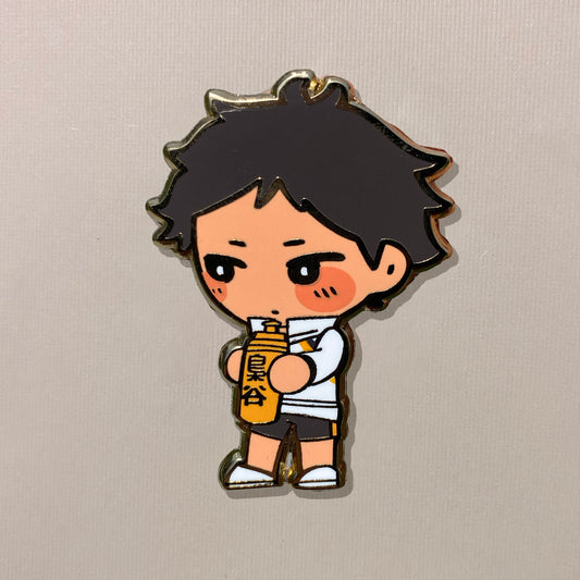 HQ Akash Chibi Enamel Pin!