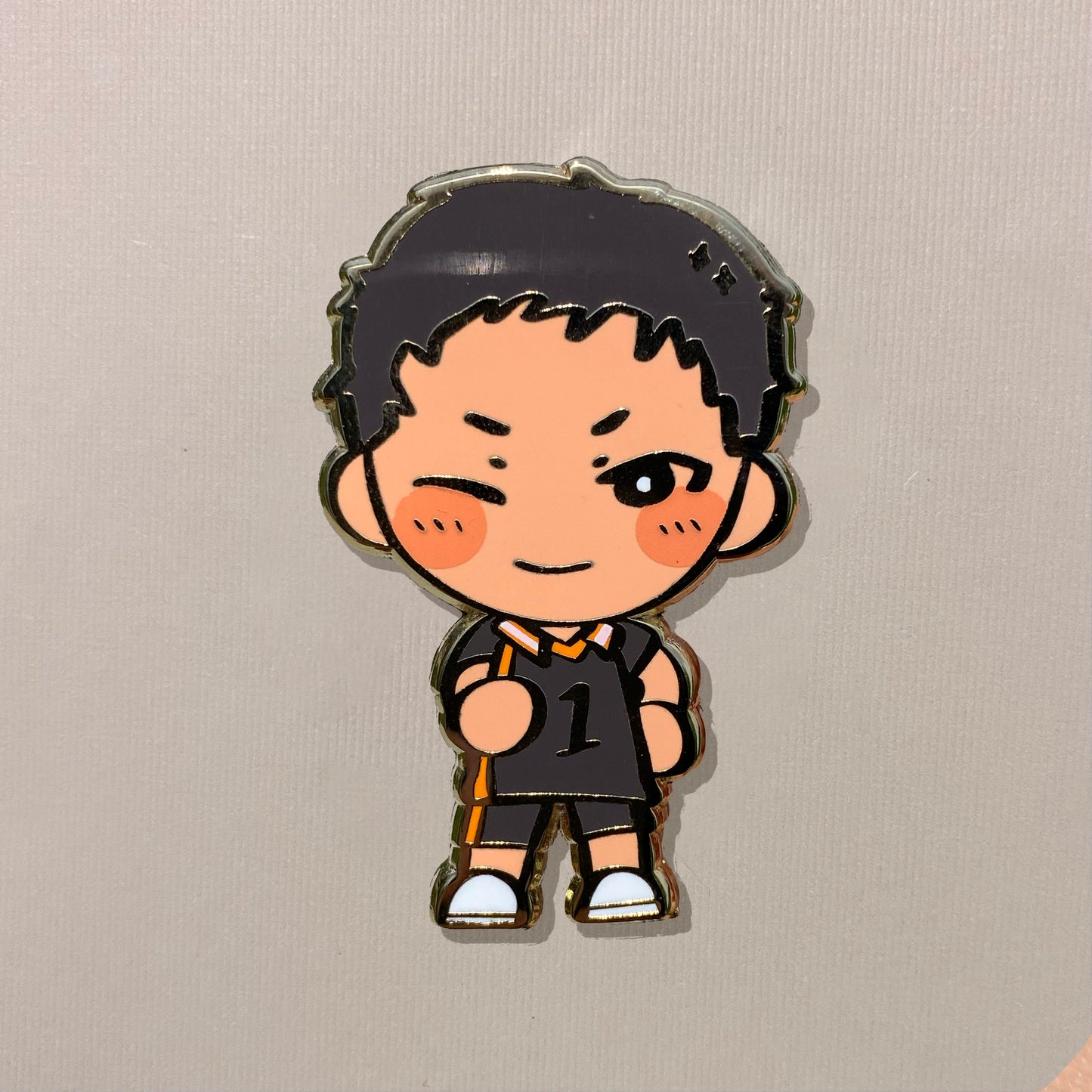 HQ Daichi Chibi Enamel Pin!