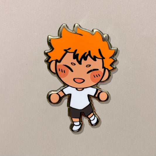 HQ Orange Boy Chibi Enamel Pin!