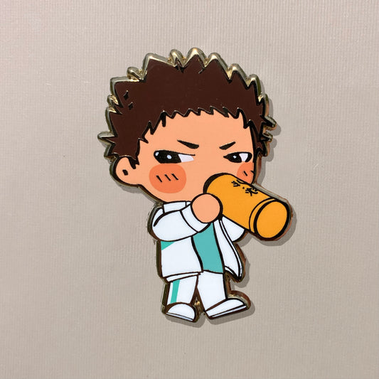 HQ Iwa Chibi Enamel Pin!