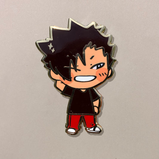 HQ Kuroo Chibi Enamel Pin!