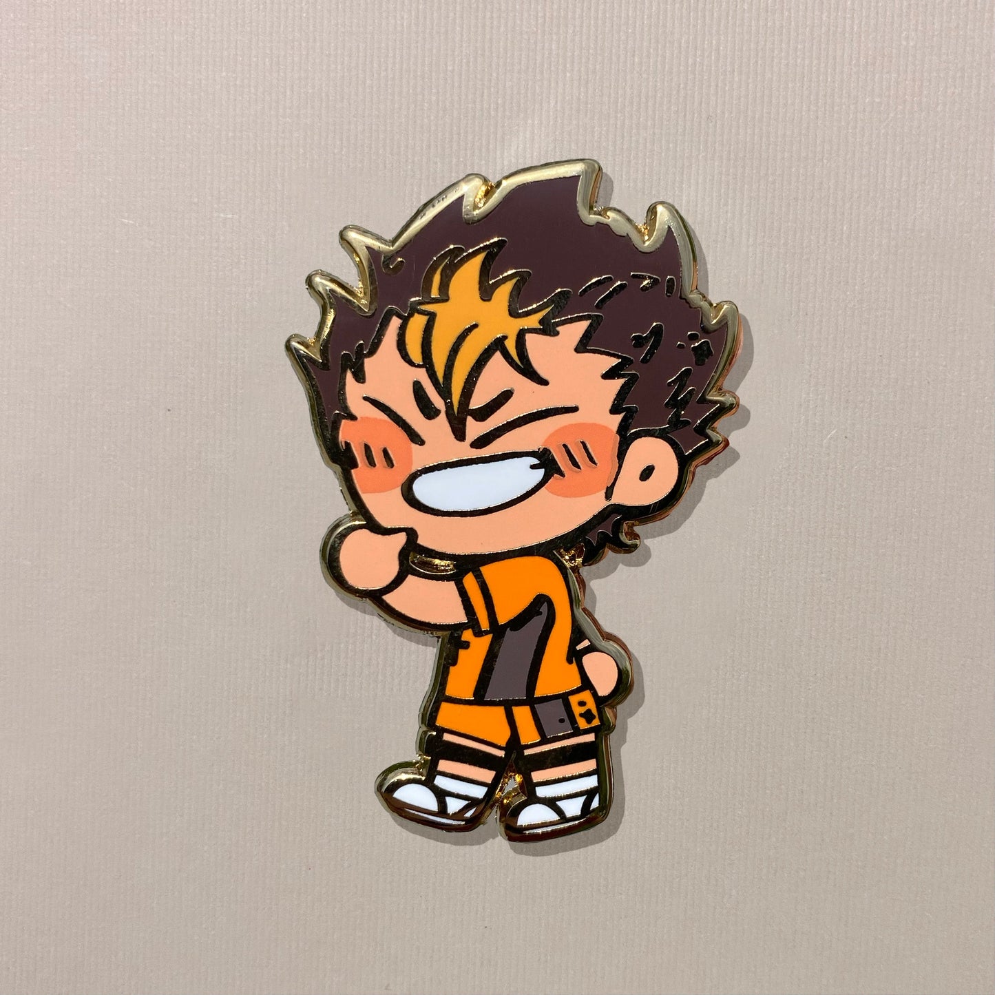 HQ Tanaka Chibi Enamel Pin!