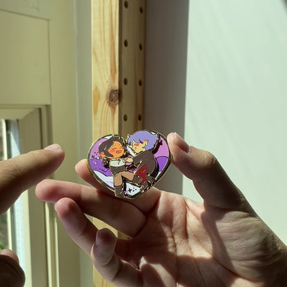 (B- GRADE) Lumity Spin Enamel Pin
