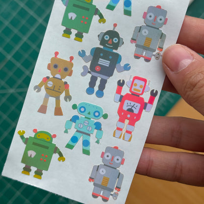 Toy Robot - Sticker Sheet