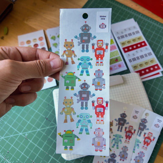 Toy Robot - Sticker Sheet
