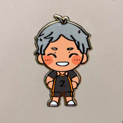 HQ Suga Boy Chibi Enamel Pin!