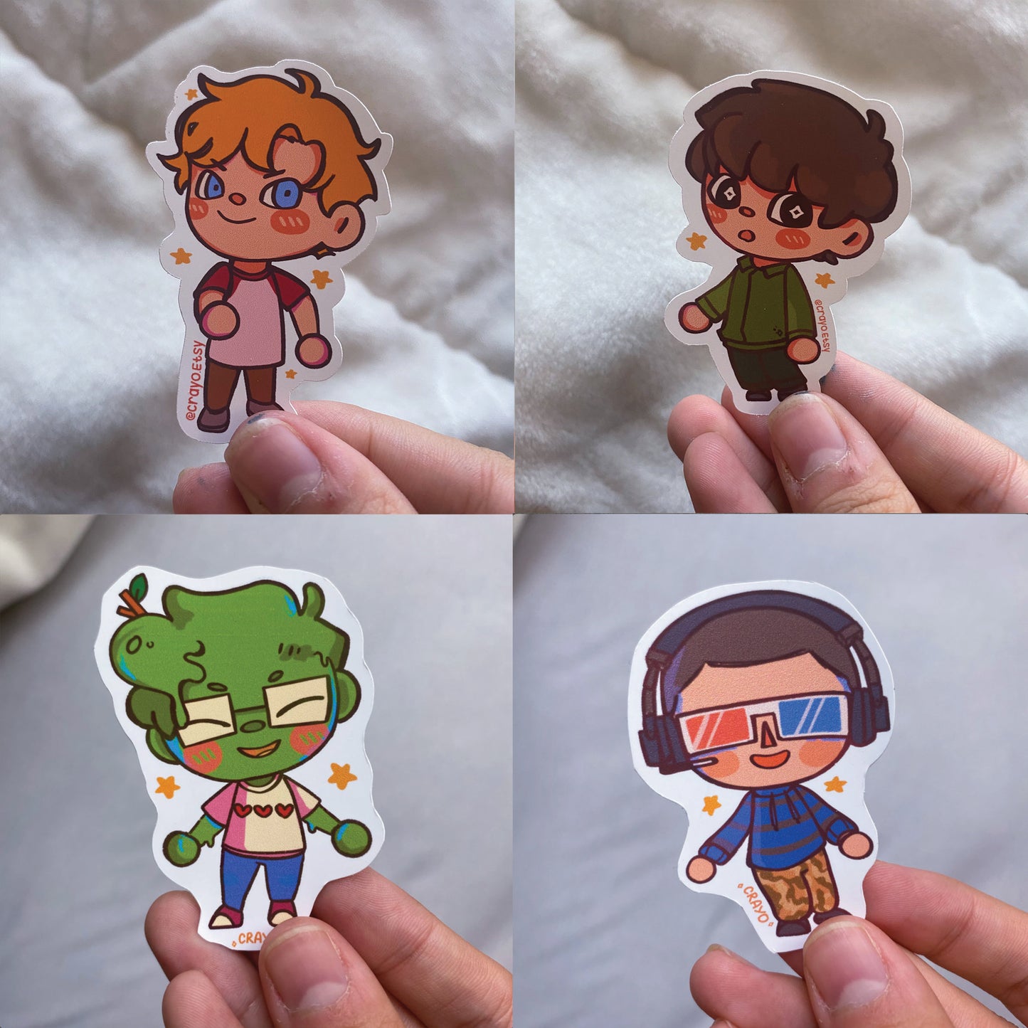 MCYT Animal Crossing Stickers !! qsmp, dsmp